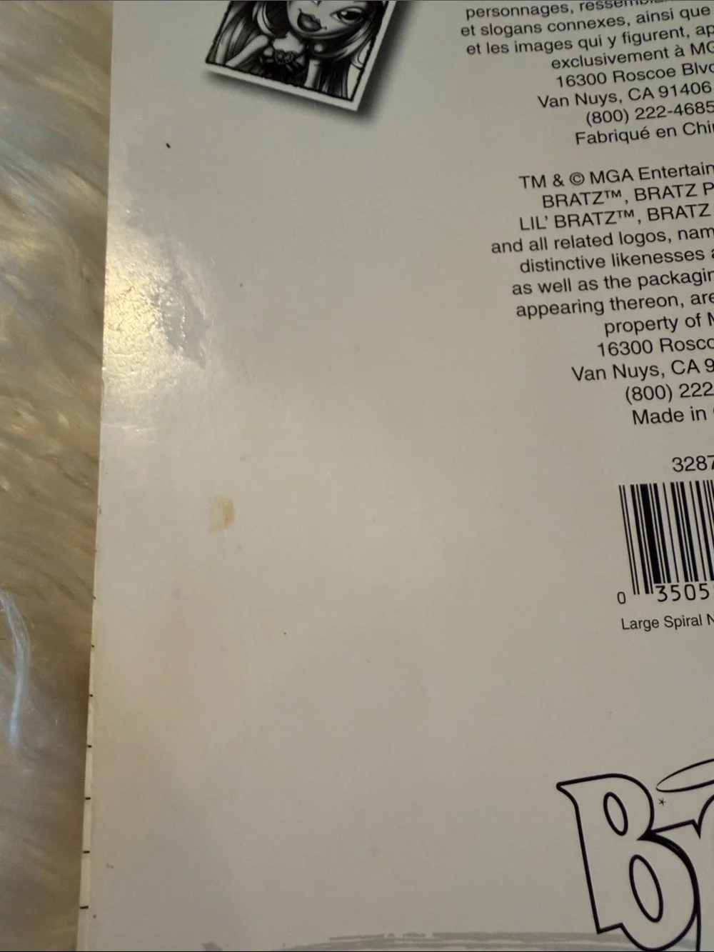 Bratz Spiral Notebook